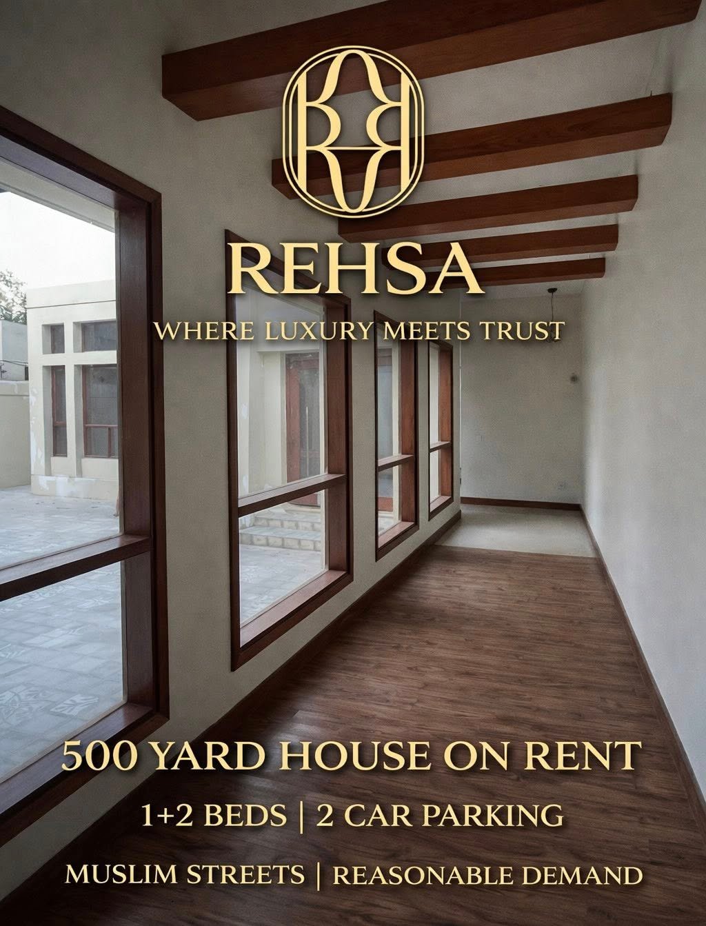 Bungalow for Rent – 500 Sq. Yards | DHA Phase 6 (Muslim Streets).